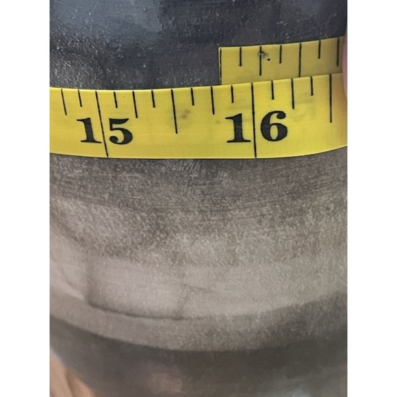 Michael Welliver Pottery Raku Art Signed Studio Vessel Kitchen Office Unusual - Picture 14 of 16